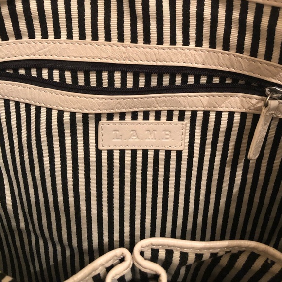 Mallow Lamb Leather Bag in Light